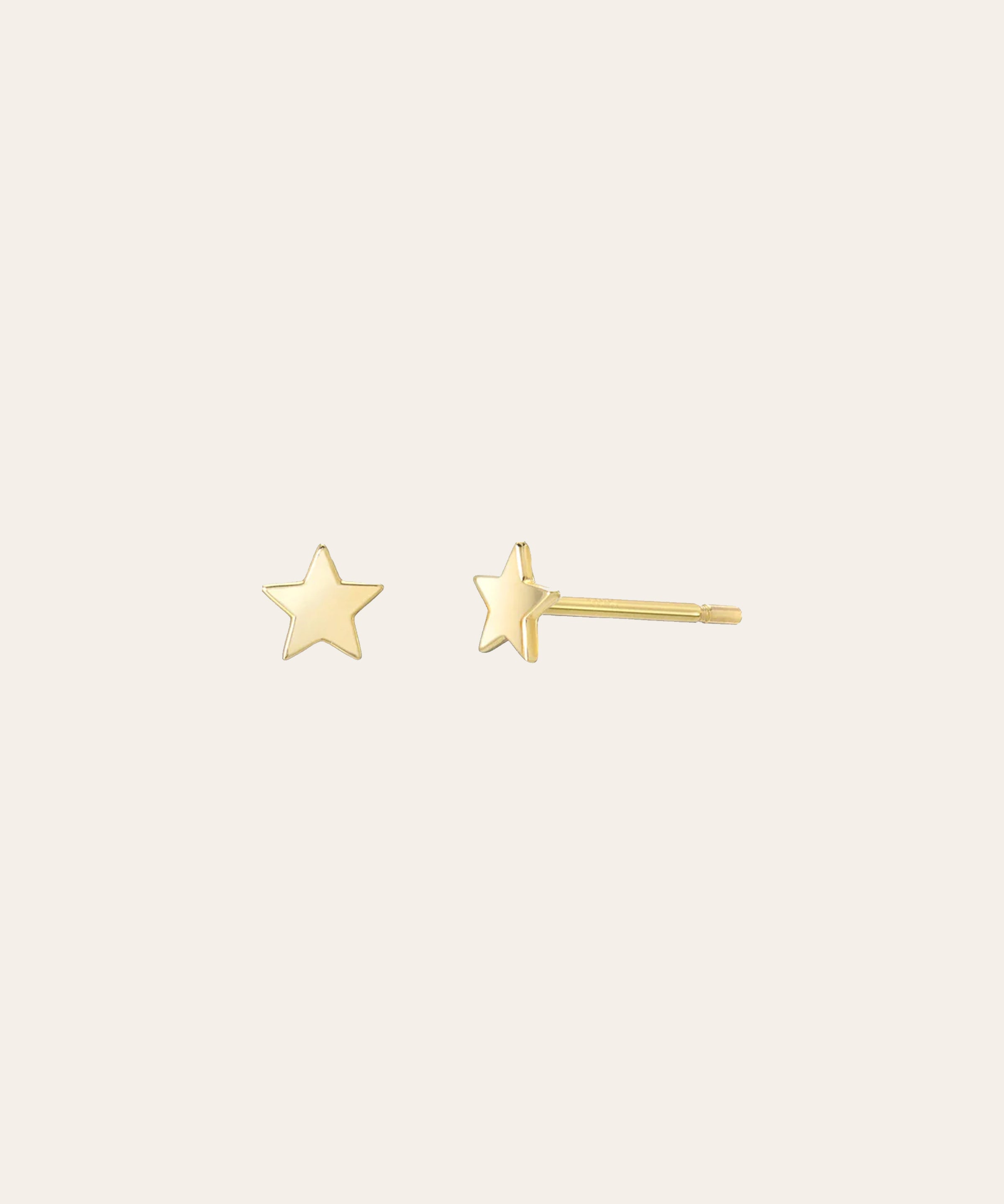 Small Star Stud - Single SAMPLE SALE Zoe Lev Jewelry
