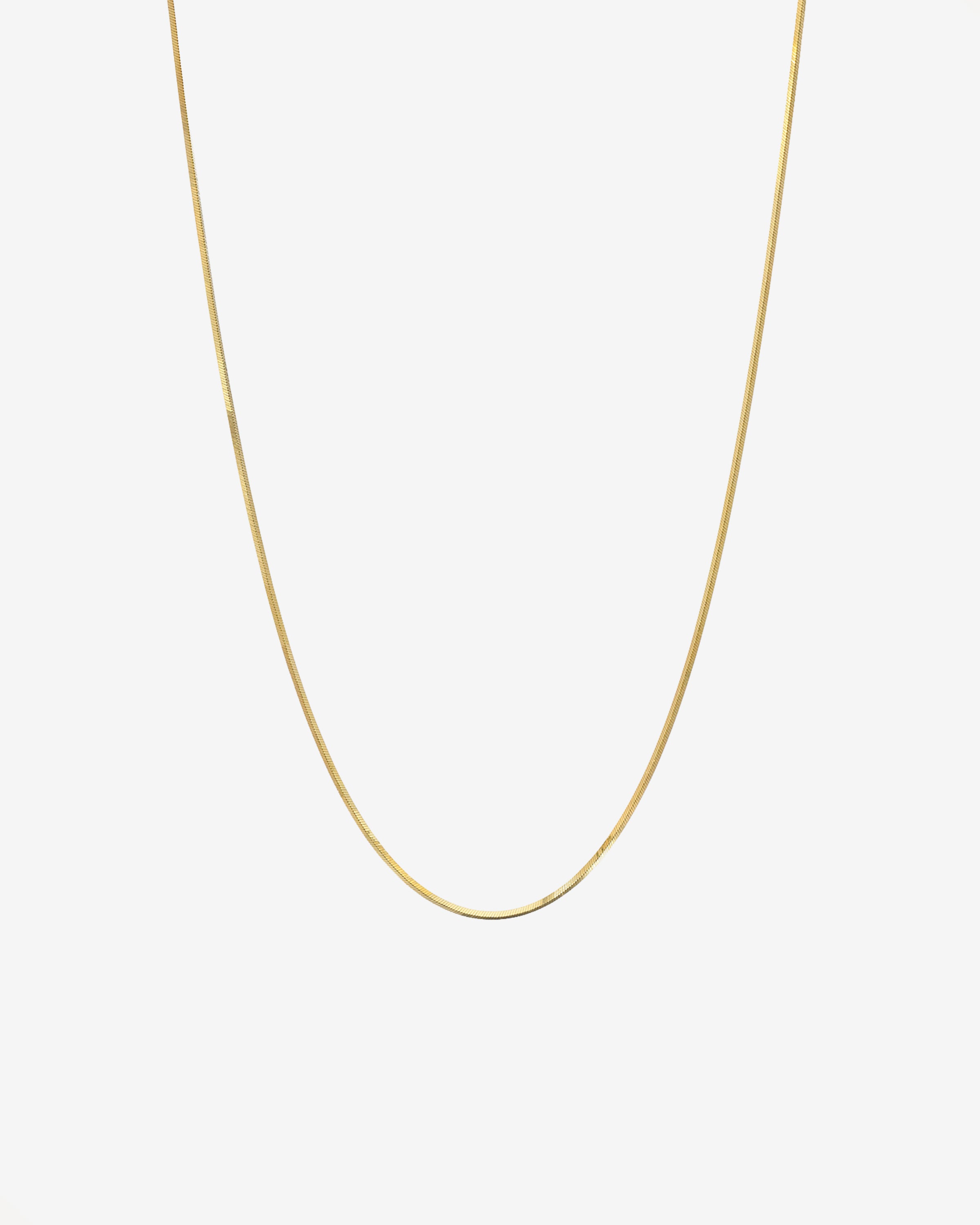 14k Gold Snake Chain Necklace Chains Zoe Lev Jewelry