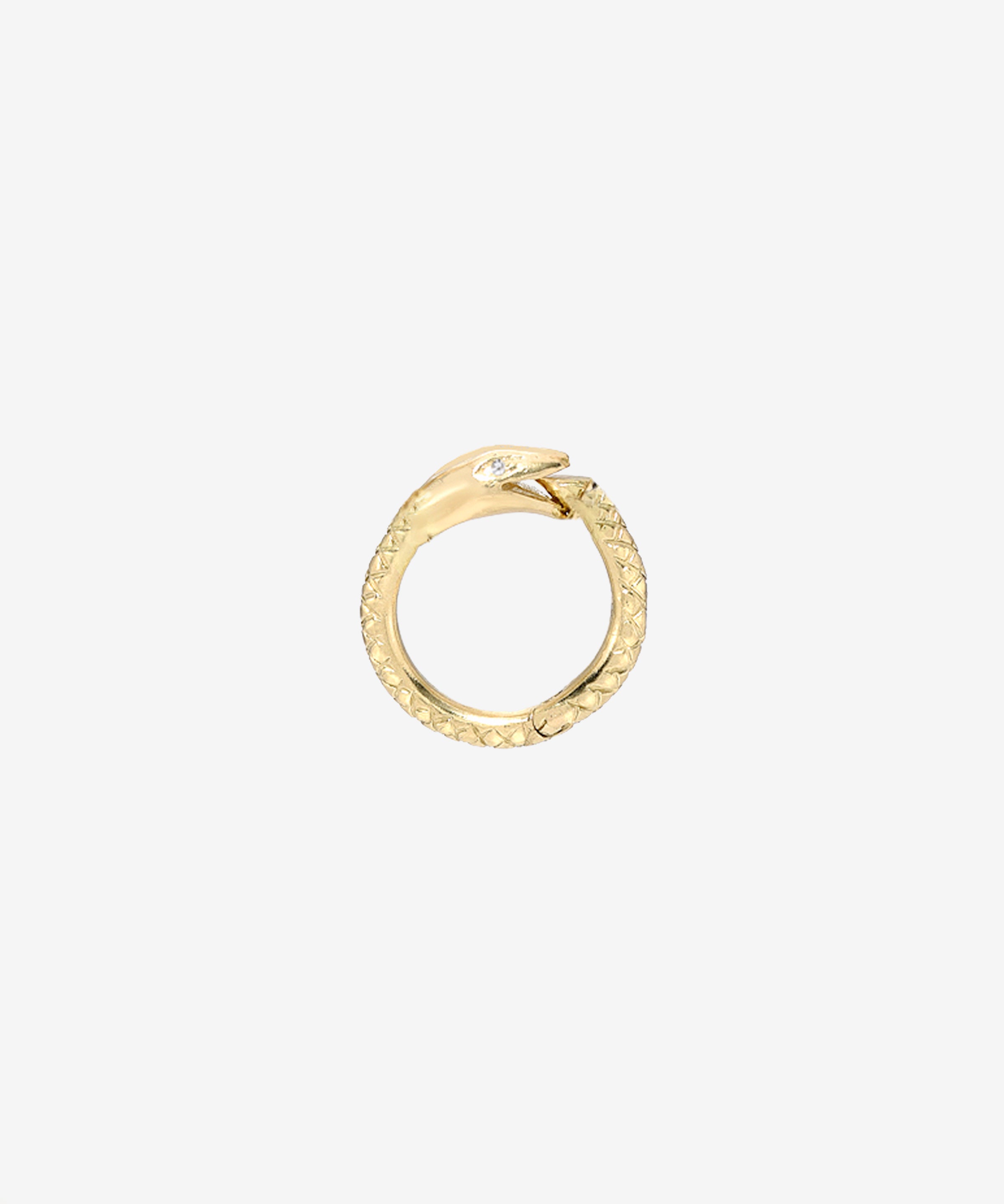 14k Gold Snake Enhancer Enhancer Zoe Lev Jewelry