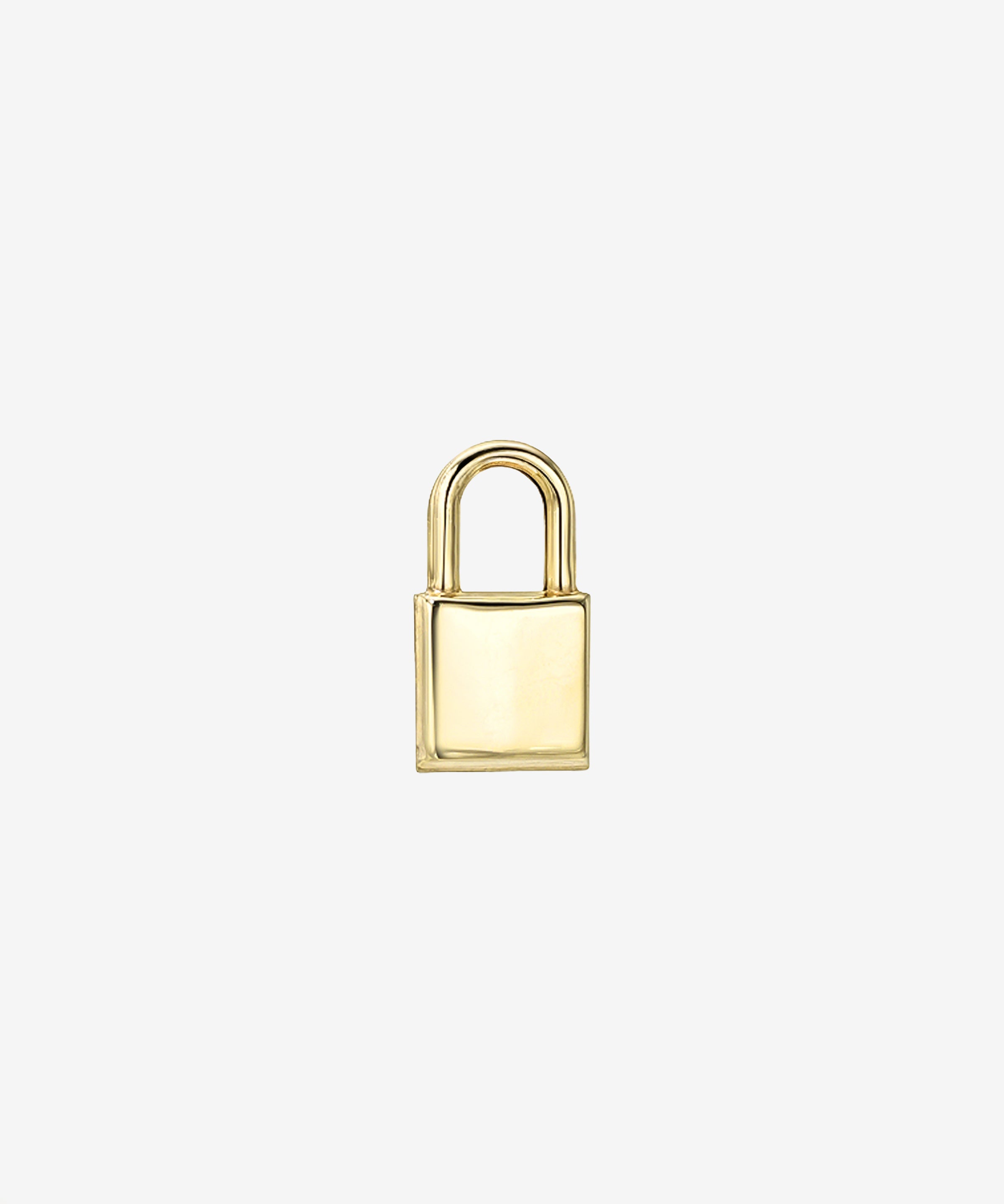 Padlock Pendant Vermeil Zoe Lev Jewelry