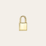 Padlock Pendant Vermeil Zoe Lev Jewelry
