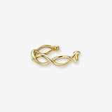 14k Gold Twist Ear Cuff Ear Cuffs Zoe Lev Jewelry