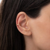 14k Gold Twist Ear Cuff Ear Cuffs Zoe Lev Jewelry