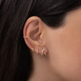 14k Gold Twist Ear Cuff Ear Cuffs Zoe Lev Jewelry