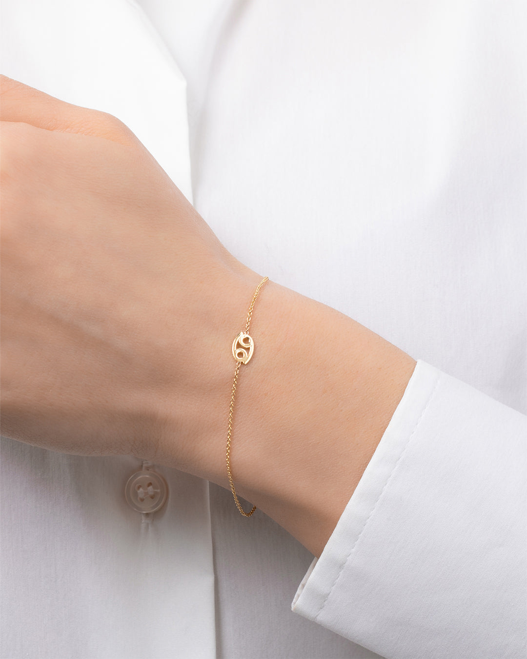 14k Gold Zodiac Bracelet Personalized Zoe Lev Jewelry