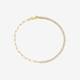 14k Split Lab Diamond Tennis Open Link Bracelet Tennis Bracelets Zoe Lev Jewelry