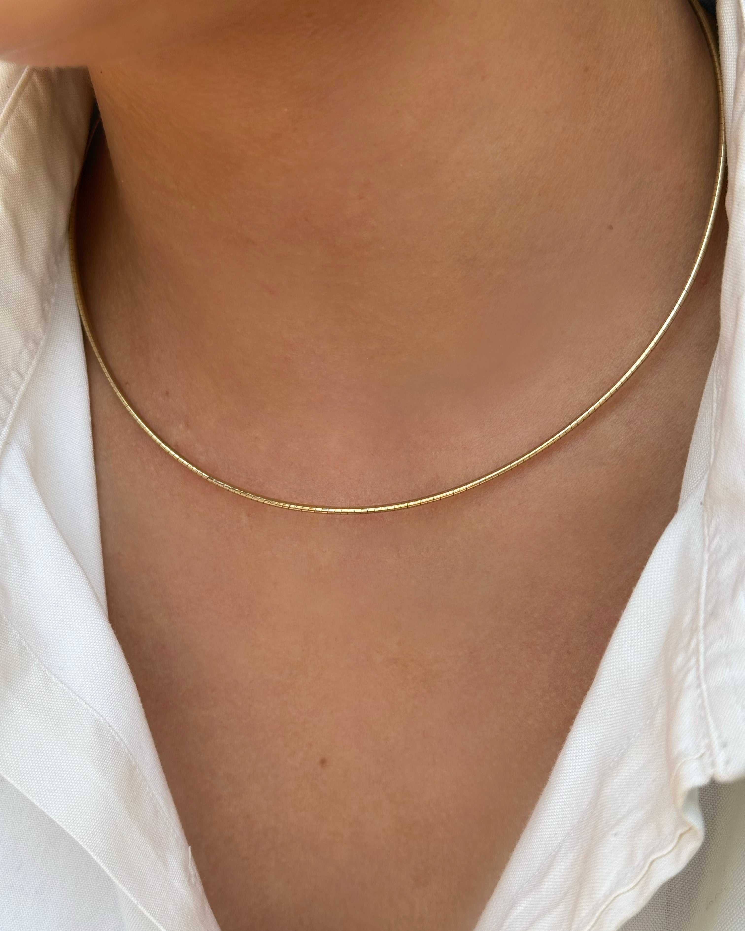 14K Gold Collar Necklace Chains Zoe Lev Jewelry