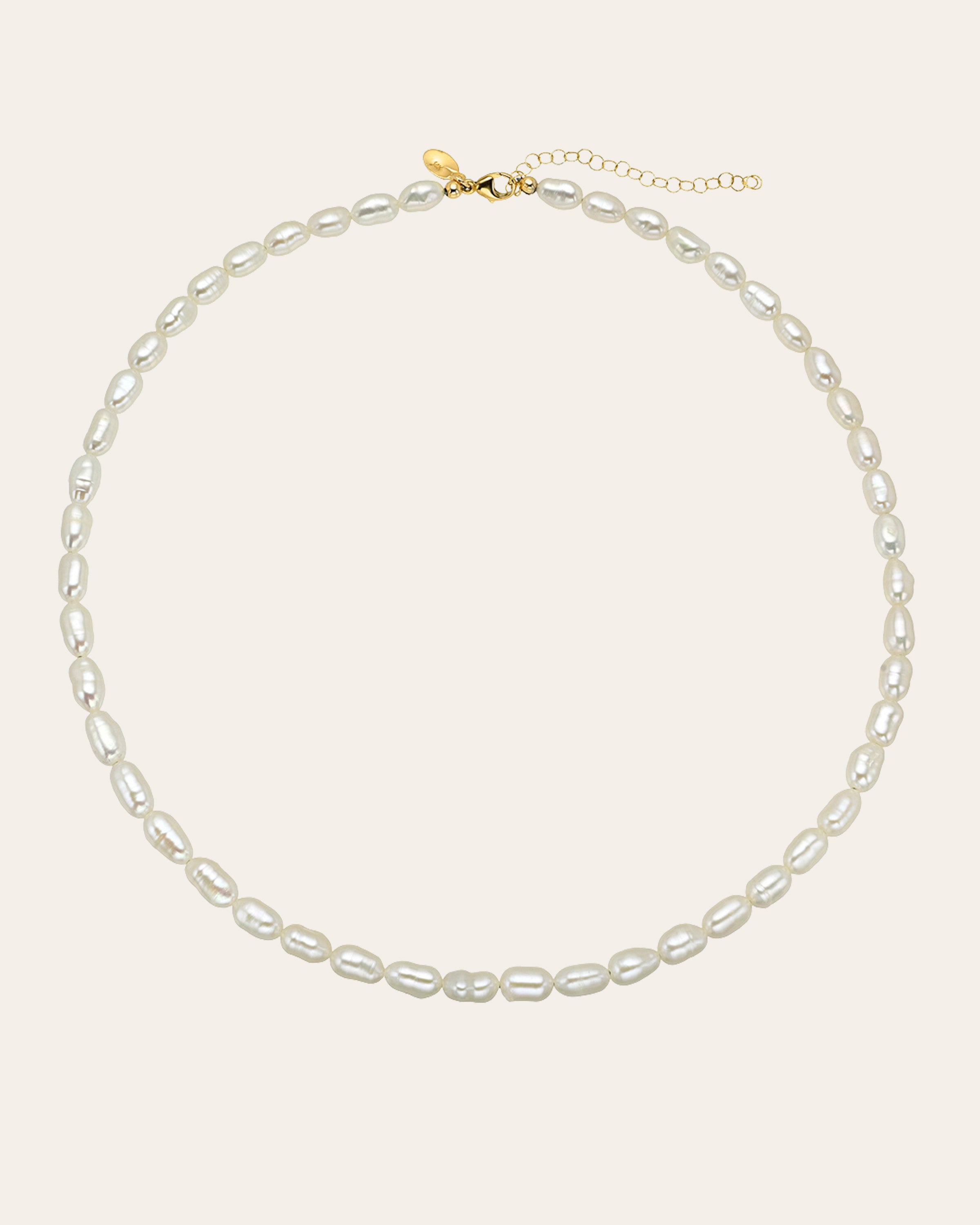 14K Gold Baroque Pearl Necklace Zoe Lev Jewelry