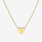 14k Gold Heart Necklace