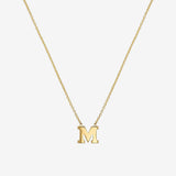 14k Gold Initial Necklace