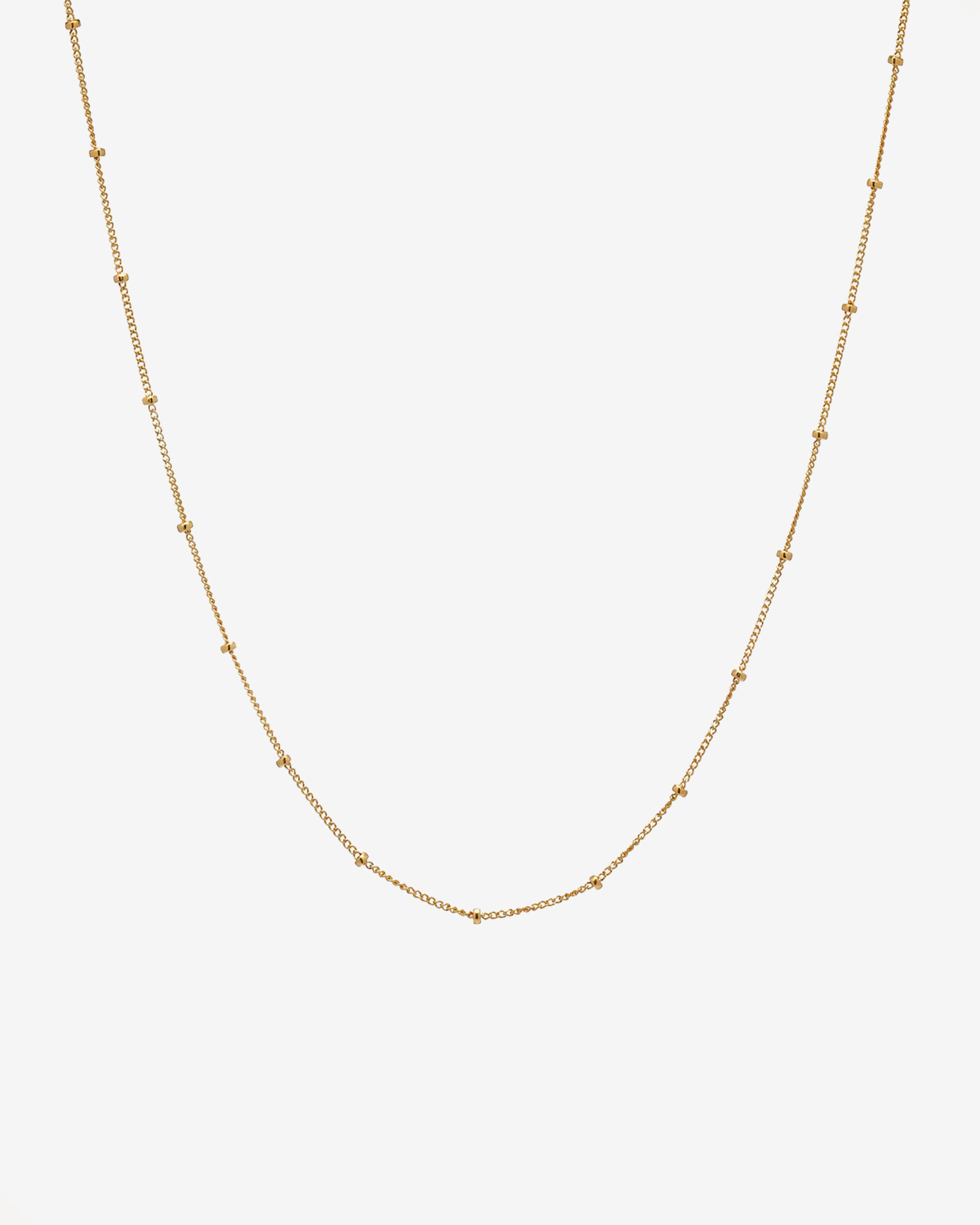 14k Gold Segment Chain Link Necklace Chains Zoe Lev Jewelry