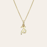 Kids 14k Gold Zodiac Necklace Kids Zoe Lev Jewelry