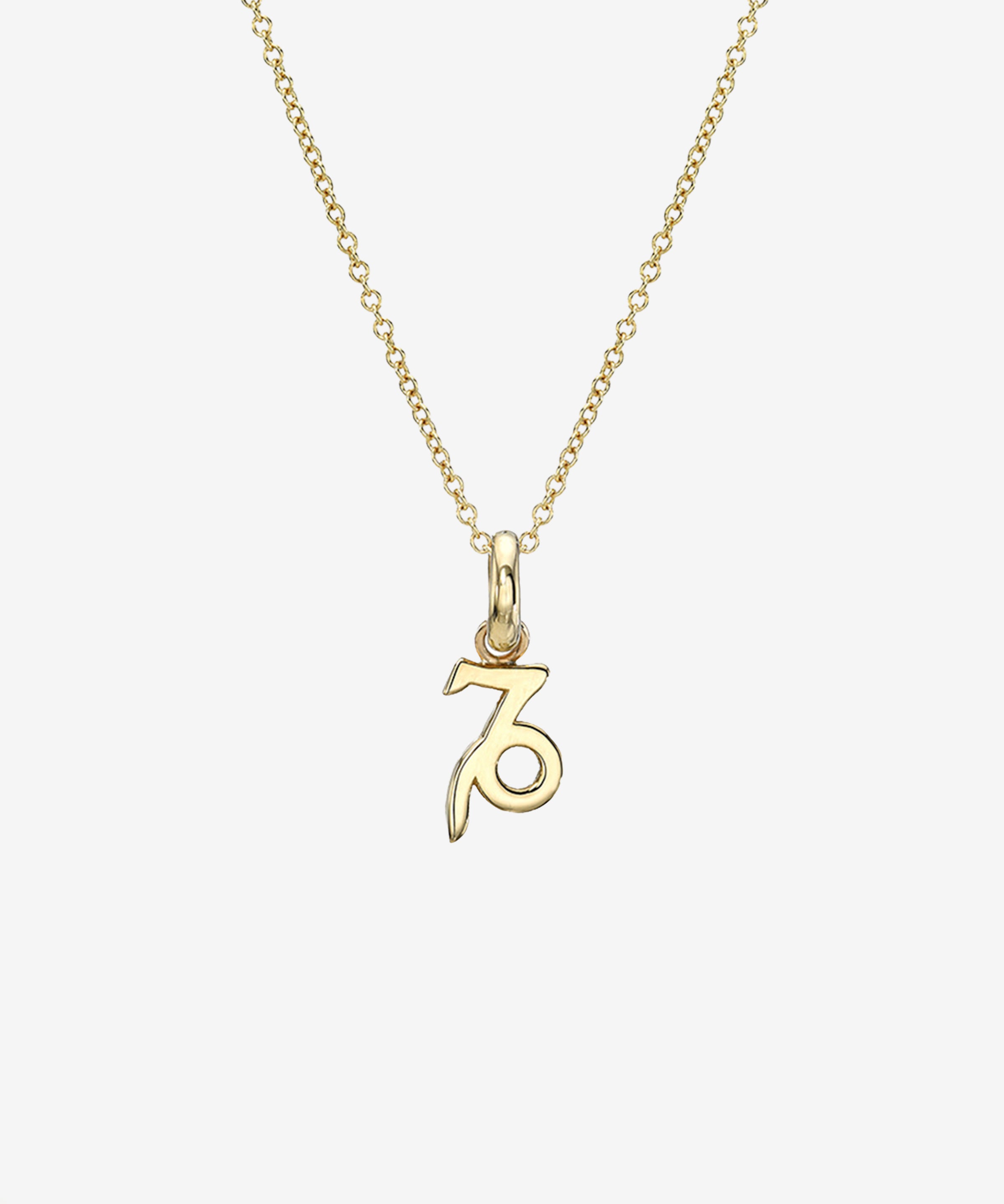 14k Gold Zodiac Necklace Personalized Zoe Lev Jewelry