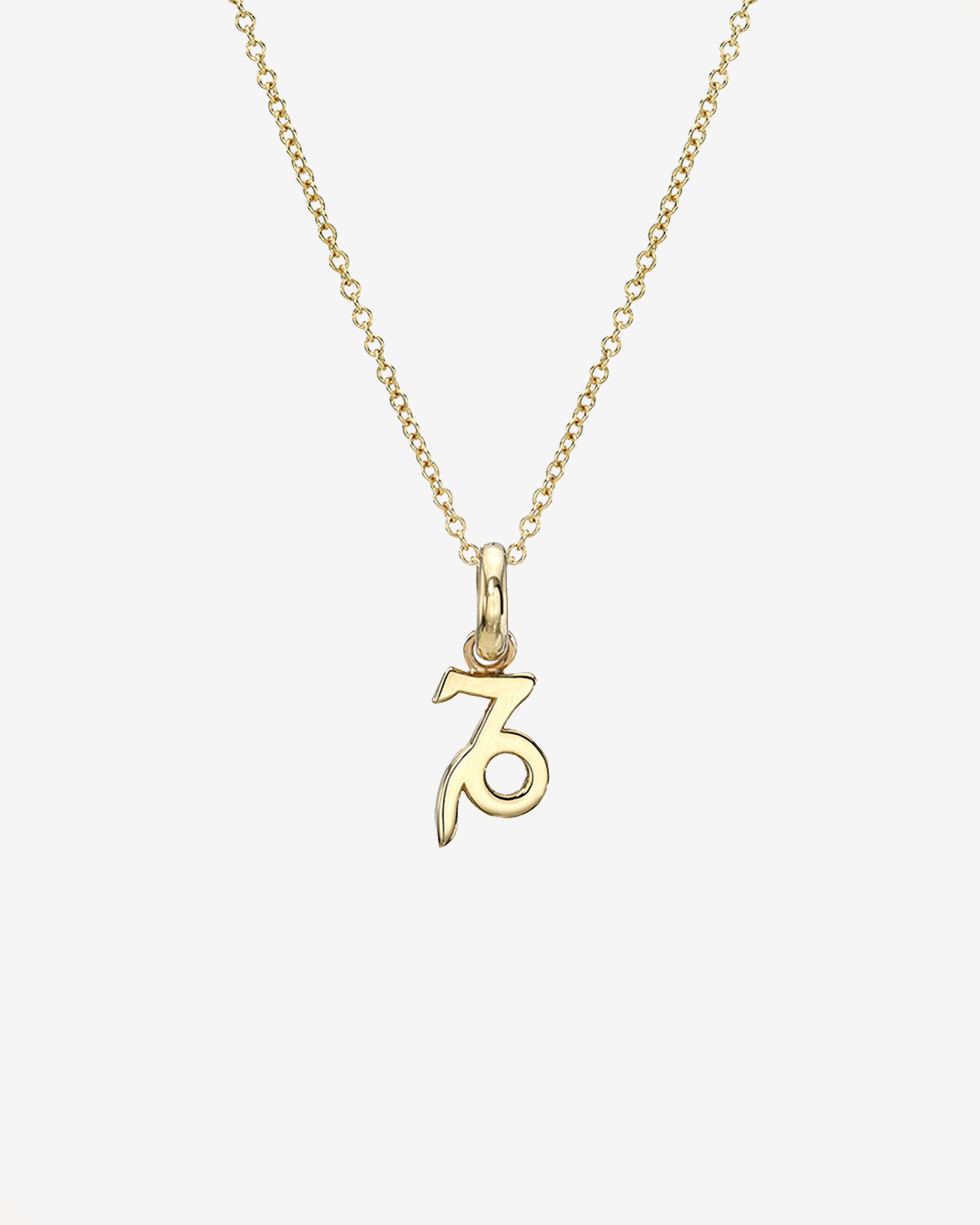 14k Gold Zodiac Necklace Personalized Zoe Lev Jewelry
