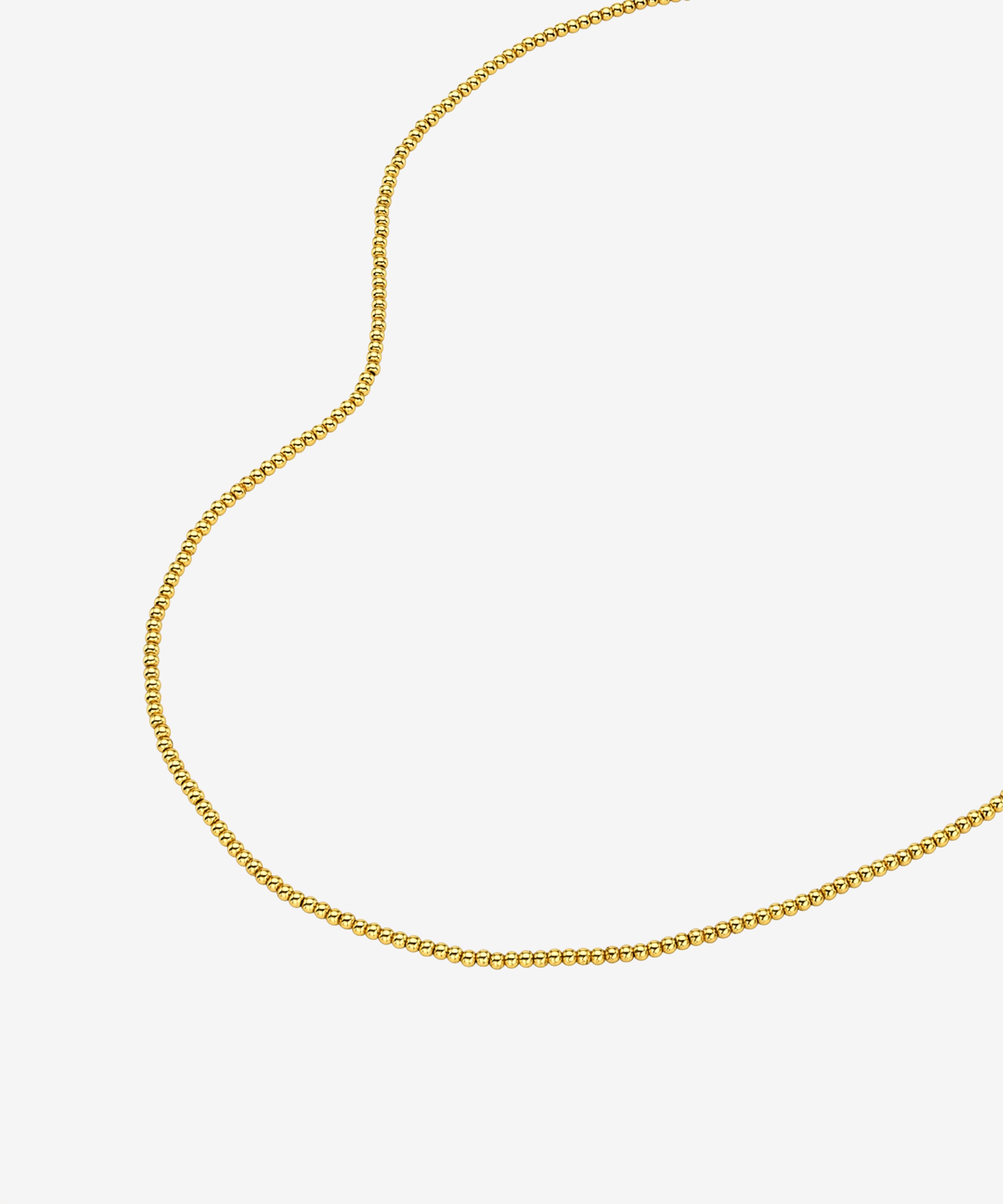2mm Bead Necklace Zoe Lev Jewelry