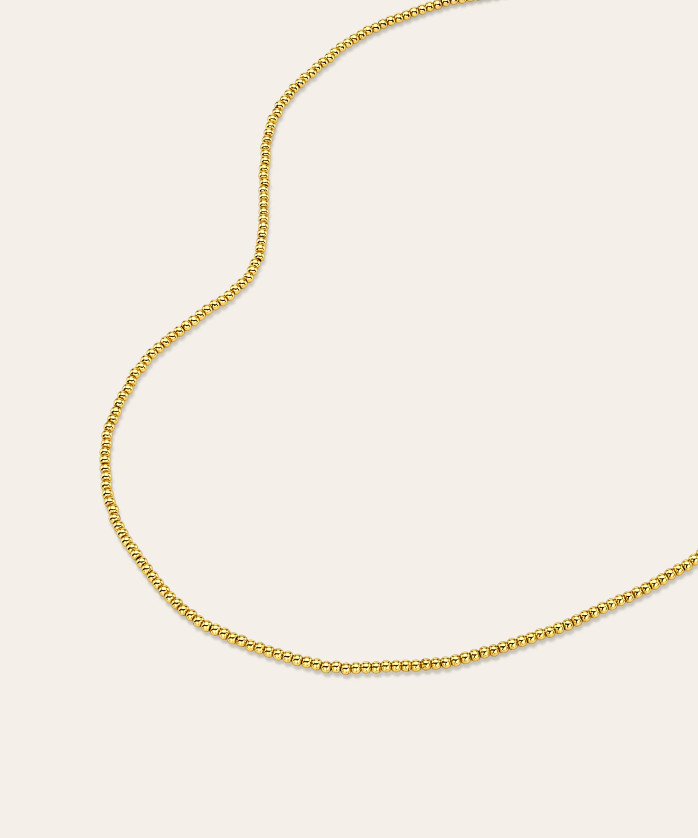 2mm Bead Necklace Zoe Lev Jewelry