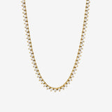 3 Prong Diamond Tennis Necklace