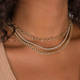 3 Prong Diamond Tennis Necklace Zoe Lev Jewelry