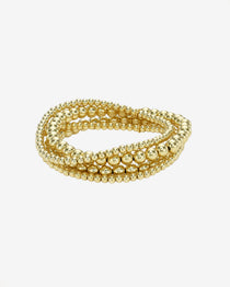 3mm & 5mm Bead Bracelet Stack Bead Bracelets Zoe Lev Jewelry