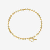 3mm Toggle Bead Bracelet Vermeil Zoe Lev Jewelry