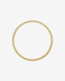 3mm Gold Bead Bracelet Zoe Lev Jewelry