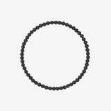 3mm Black Onyx Bead Bracelet Bead Bracelets Zoe Lev Jewelry