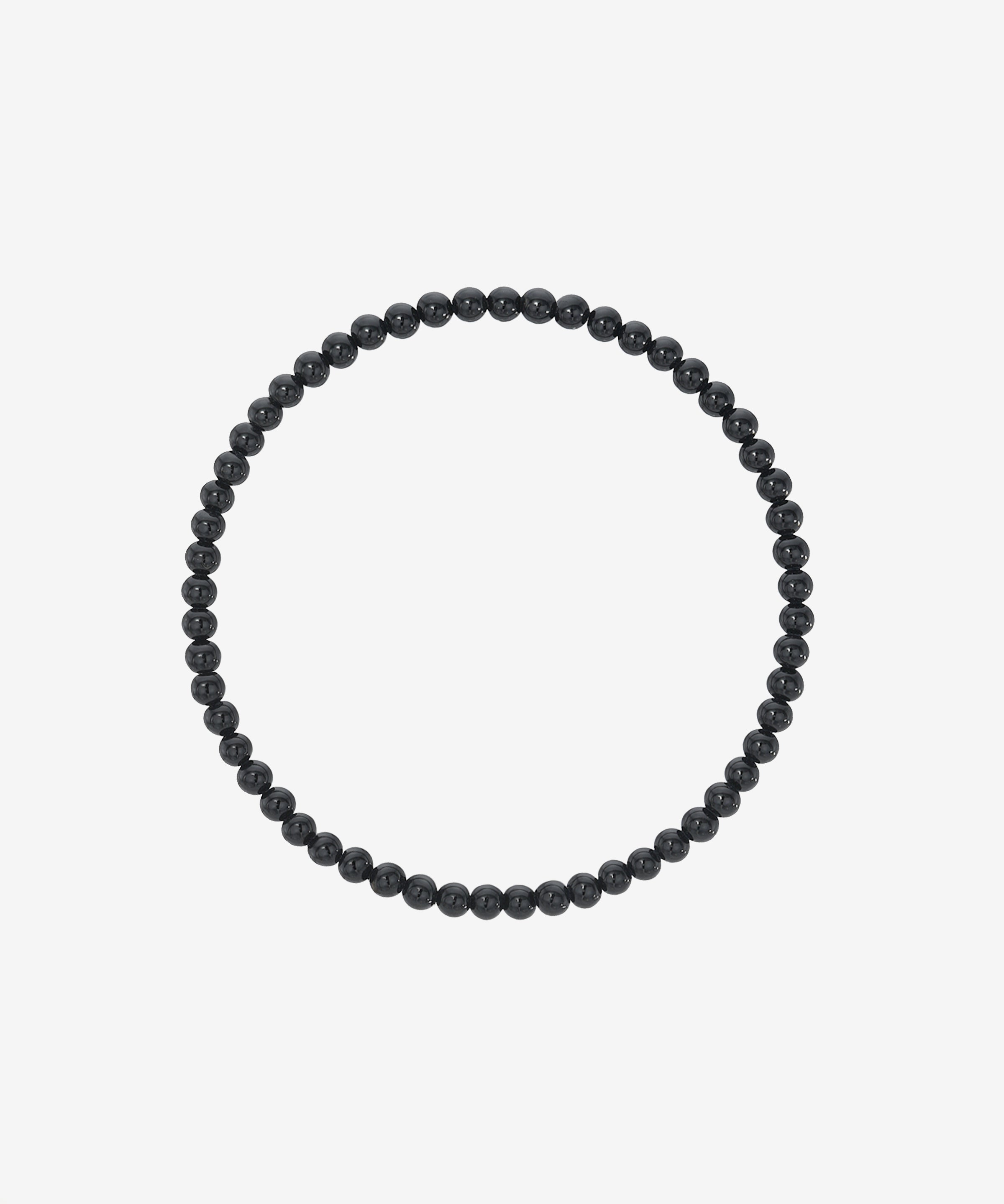 3mm Black Onyx Bead Bracelet Bead Bracelets Zoe Lev Jewelry