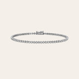 4 Prong Diamond Tennis Bracelet Tennis Zoe Lev Jewelry