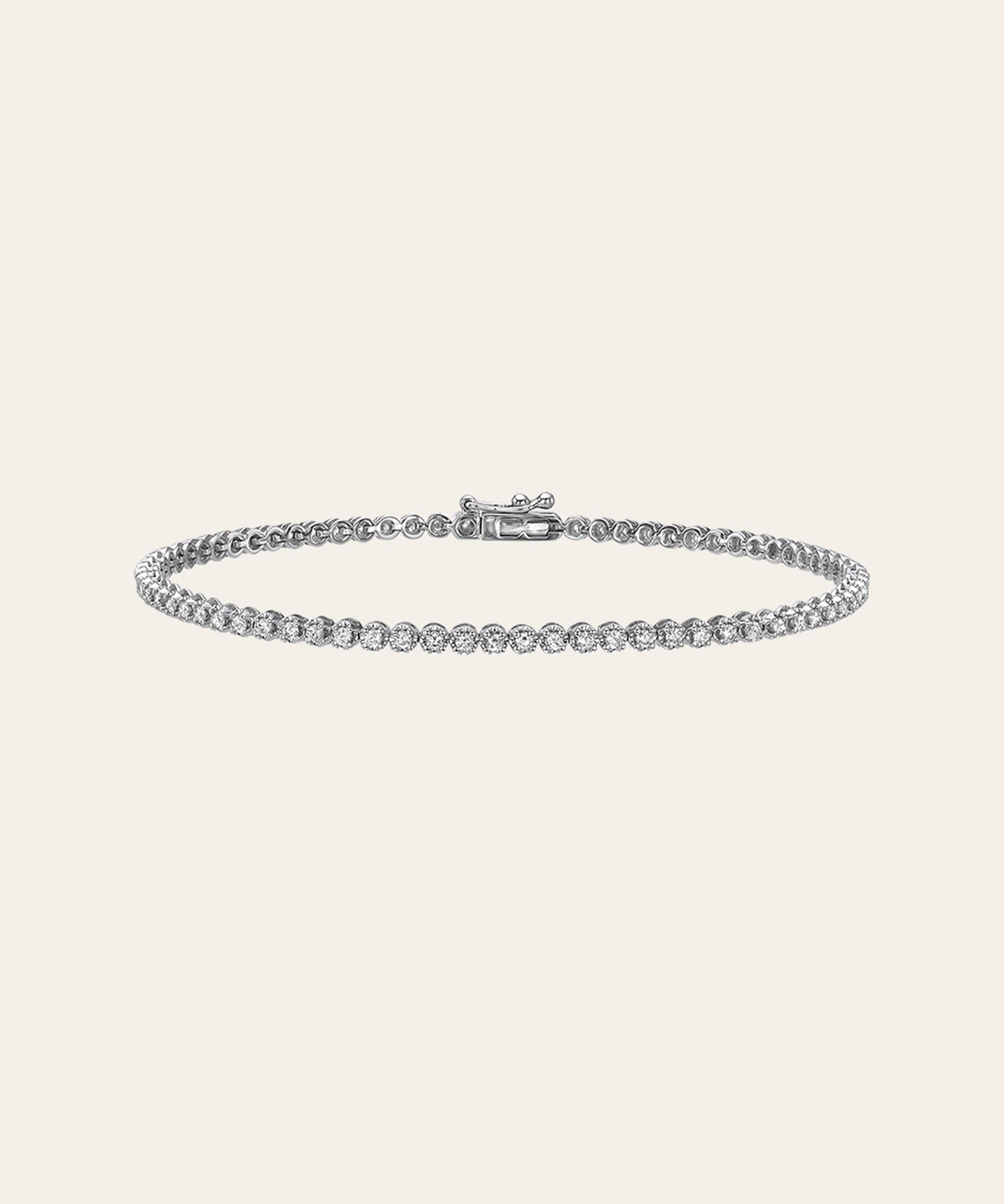4 Prong Diamond Tennis Bracelet Tennis Zoe Lev Jewelry