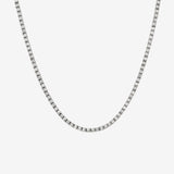 4 Prong Diamond Tennis Necklace