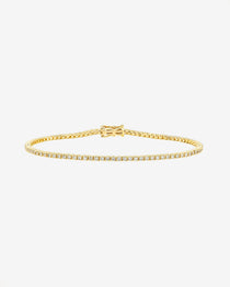 4 Prong Lab Diamond Tennis Anklet Tennis Zoe Lev Jewelry