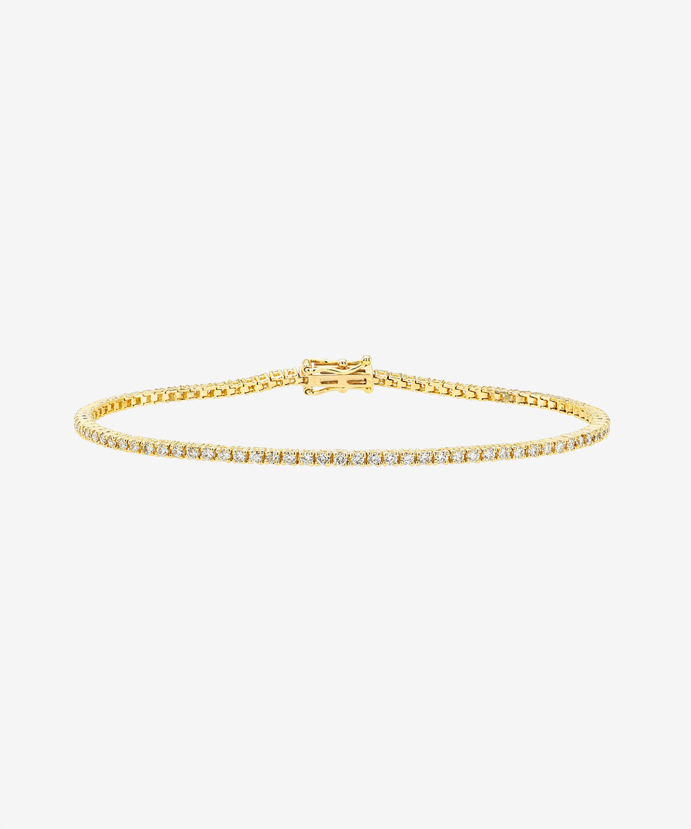 4 Prong Lab Diamond Tennis Anklet Tennis Zoe Lev Jewelry