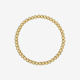 4mm Gold Bead Bracelet Zoe Lev Jewelry