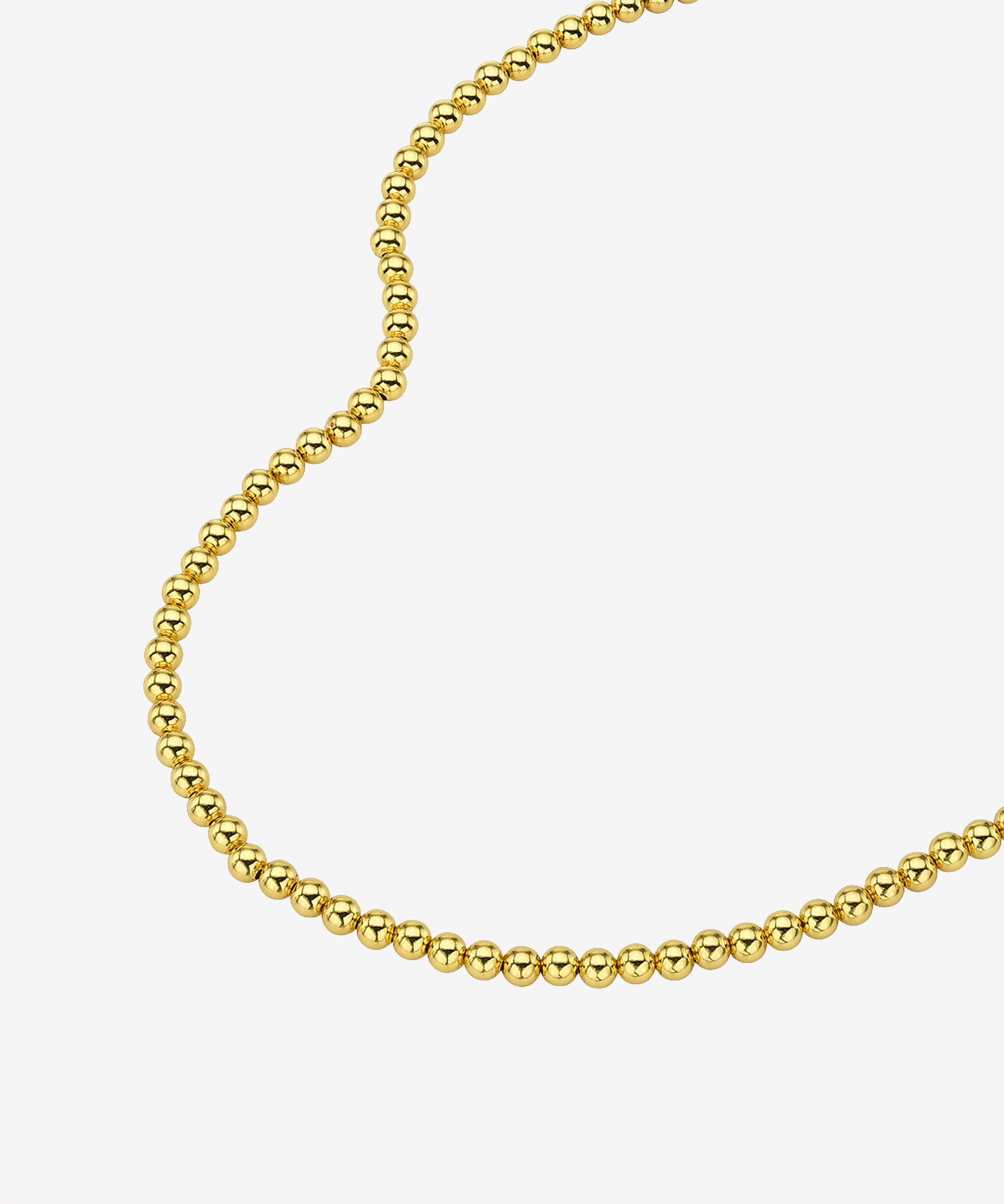 5mm Bead Necklace Zoe Lev Jewelry