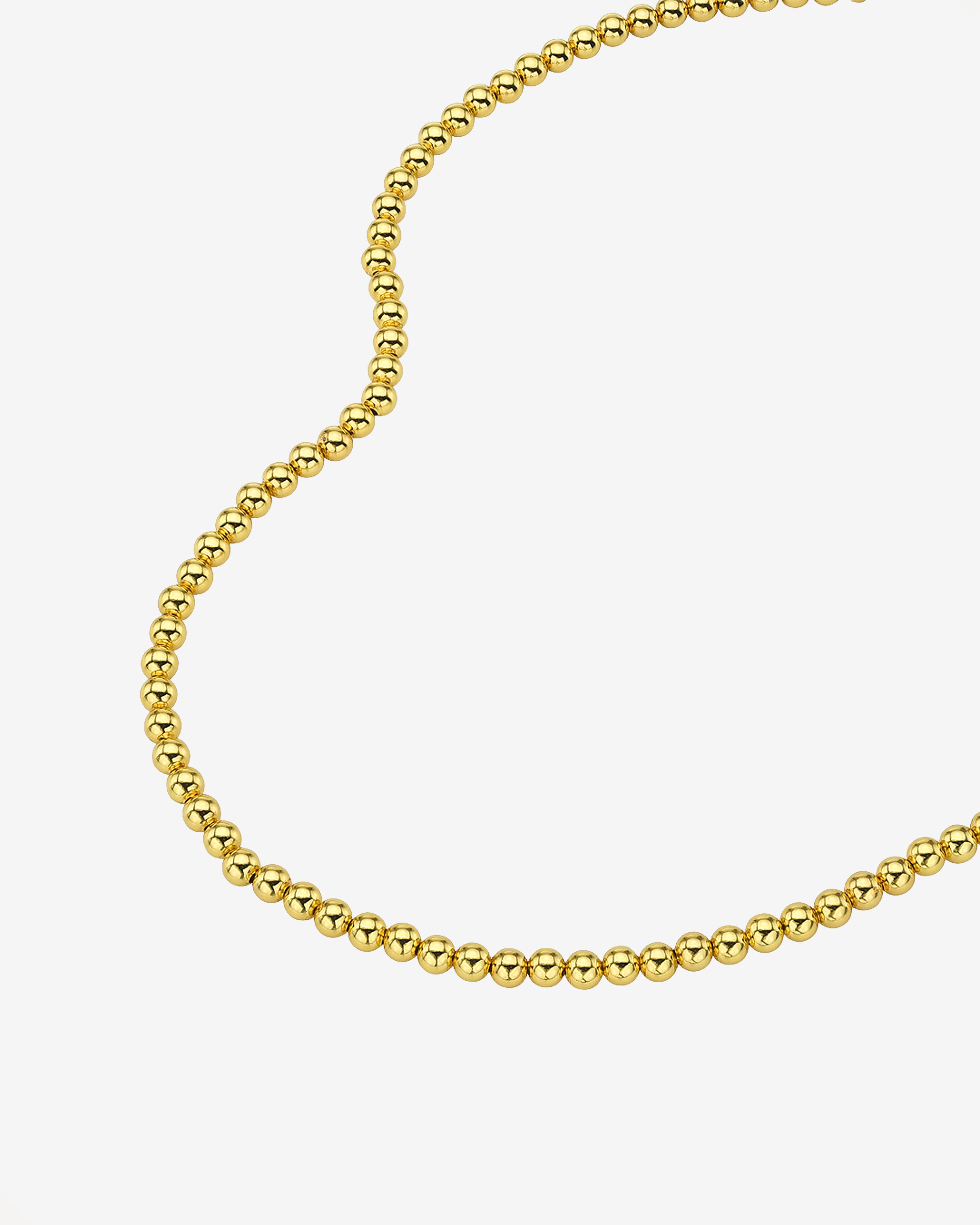 5mm Bead Necklace Zoe Lev Jewelry