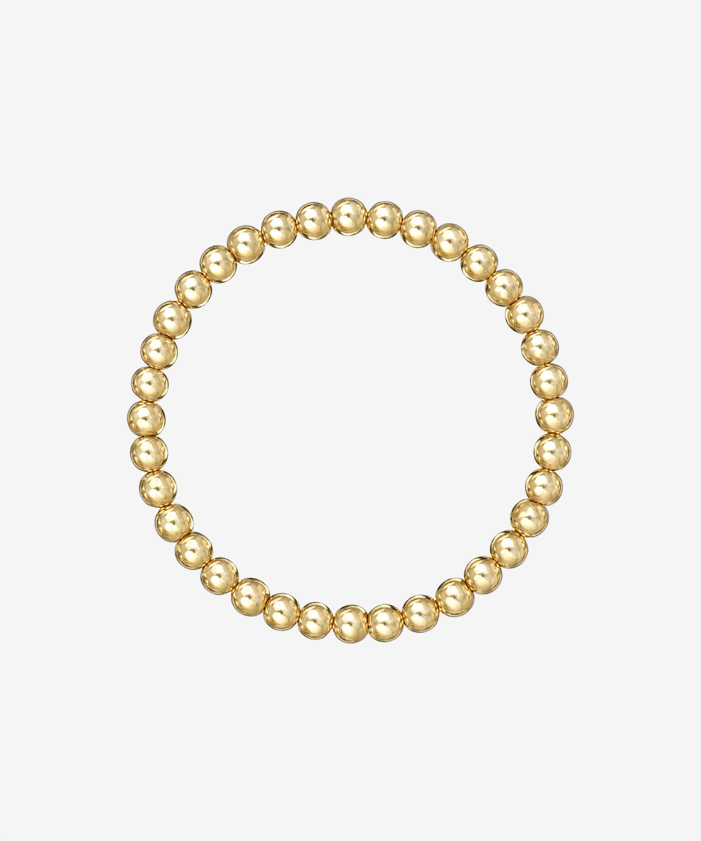 5mm Gold Bead Bracelet Zoe Lev Jewelry