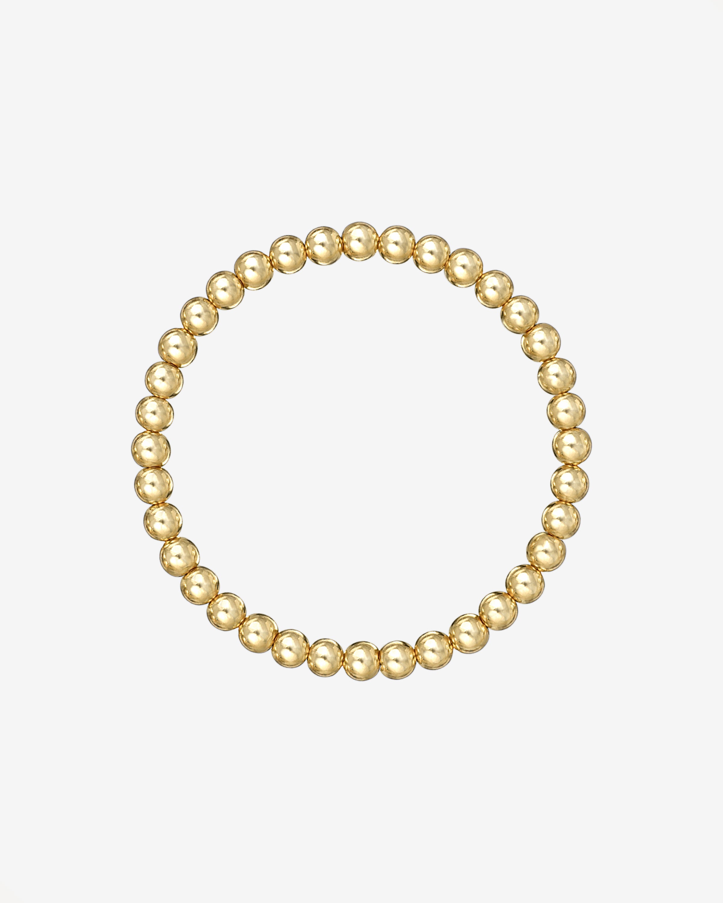 5mm Gold Bead Bracelet Zoe Lev Jewelry