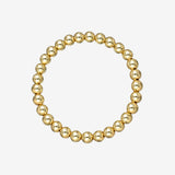 6mm Gold Bead Bracelet Zoe Lev Jewelry