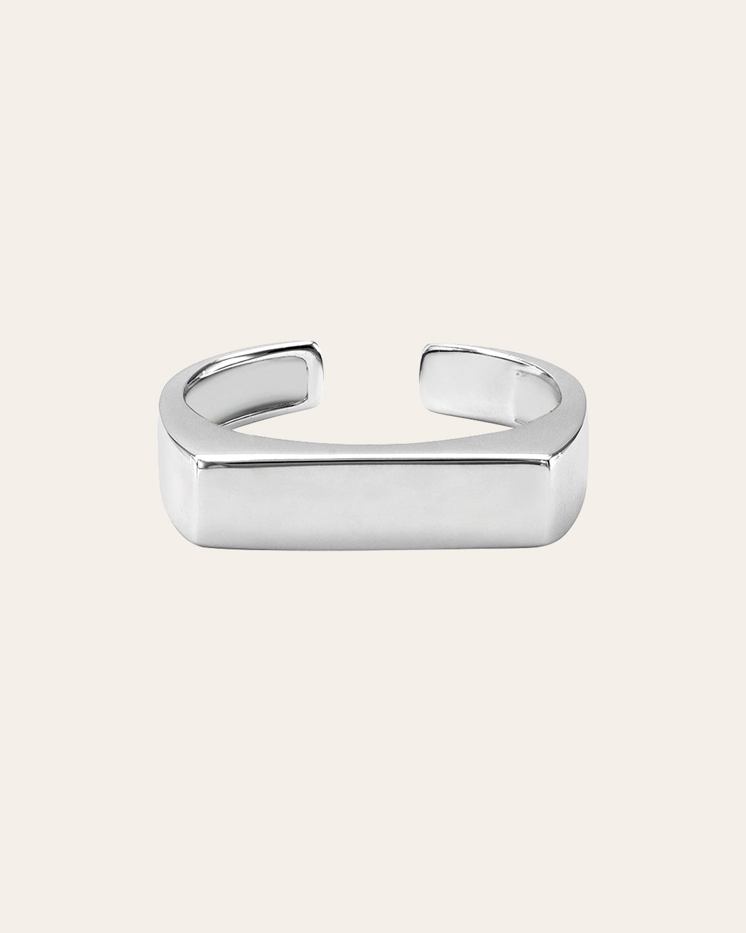 Bar Ring Vermeil Zoe Lev Jewelry Sterling Silver