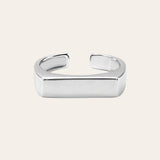 Bar Ring Vermeil Zoe Lev Jewelry Sterling Silver