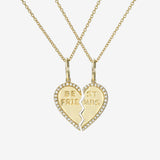 Best Friend Necklace Set Zoe Lev Jewelry