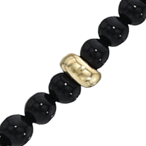 Selected Chain (Enhancer Bracelet) OPTIONS_HIDDEN_PRODUCT Zoe Lev Jewelry Segmented Black Onyx Enhancer Chain