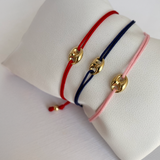 14k Gold Button Fortune Anklet Fortune Zoe Lev Jewelry