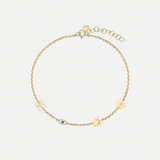 14K Gold Charm Bracelet Personalized Zoe Lev Jewelry