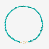 14K Large Smooth Beaded Necklace Personalized Zoe Lev Jewelry