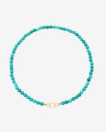 14K Large Smooth Beaded Necklace Personalized Zoe Lev Jewelry