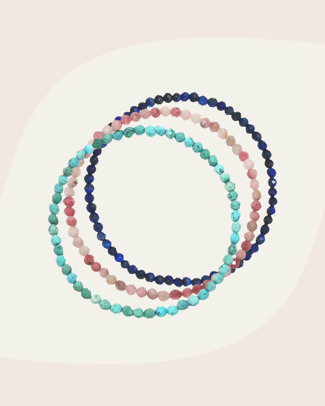 Color Splash Bracelet Trio Zoe Lev Jewelry