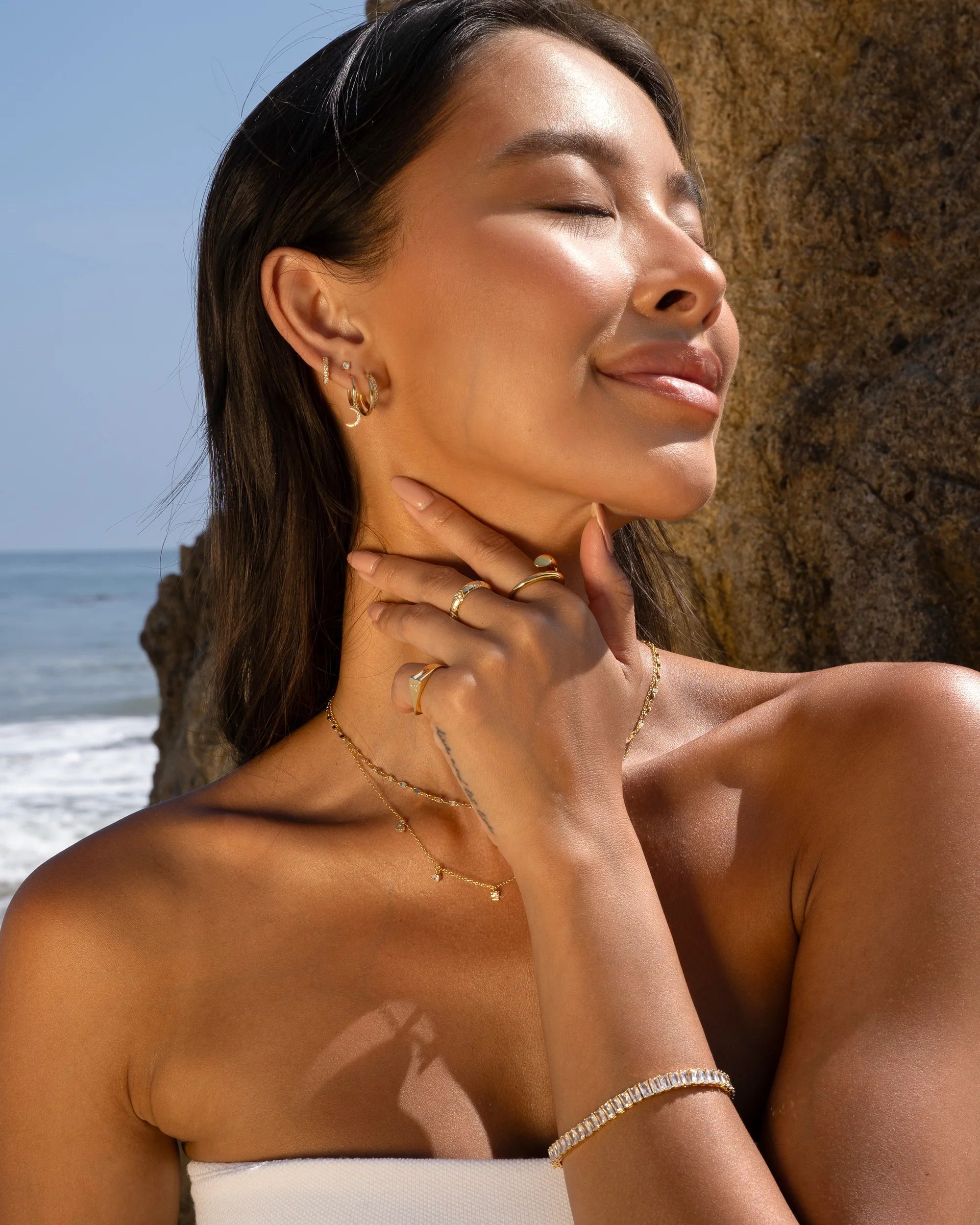 Wrap Ring Vermeil Zoe Lev Jewelry