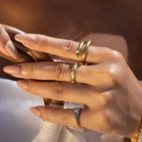 Wrap Ring Vermeil Zoe Lev Jewelry