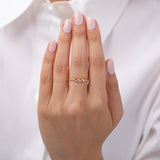 Diamond Baguette Cluster Ring SAMPLE SALE Zoe Lev Jewelry